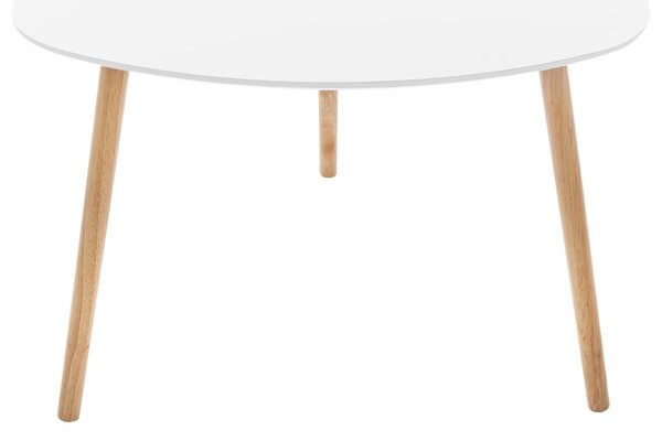 Bílý konferenční stolek MILEO