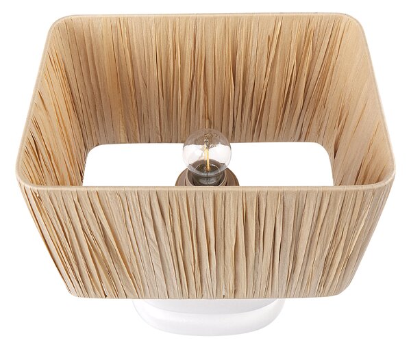 Stolní lampa JUDY Keramika Bílá