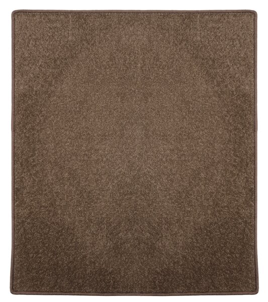 Vopi koberce Kusový koberec Eton hnědý 97 čtverec - 200x200 cm