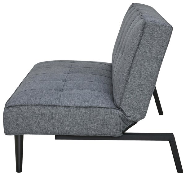 ROZKLÁDACÍ POHOVKA, textil, tmavě šedá Carryhome - Rozkládací sedačky