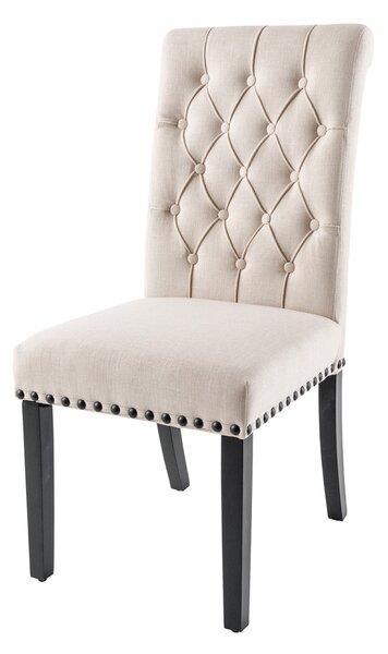 Designová židle Queen II béžová - skladem