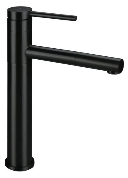 Deante BGE_N22K - Umyvadlová baterie s vytahovací sprškou ORA 30,9 cm černá
