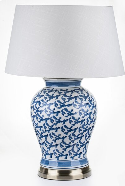 Lampa se stínidlem modrý vzor 131243 Mdum