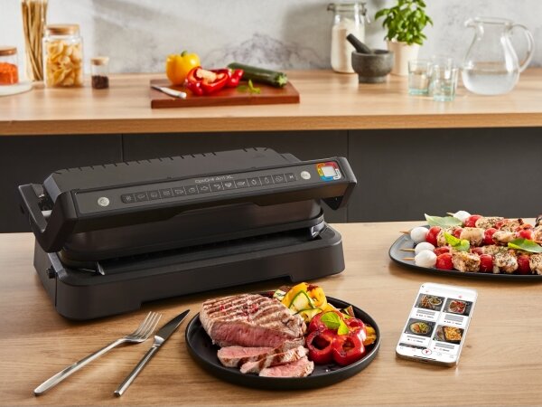 Tefal - Kontaktní gril OPTIGRILL 2200W/230V černá