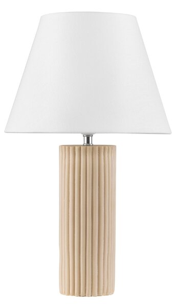 Nova Luce Béžová stolní lampa Bacco