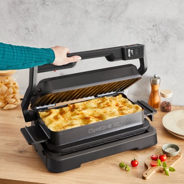 Tefal - Kontaktní gril OPTIGRILL 2200W/230V černá