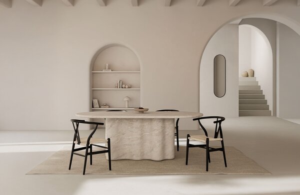 -25 % Dny MOMENTI– Somcasa Béžový jídelní stůl Lorraine 220 x 109 cm
