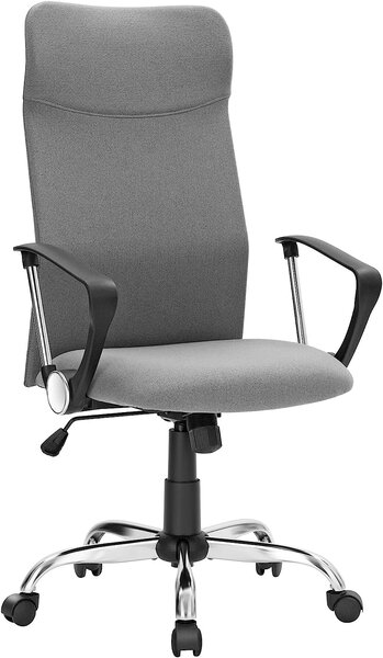 SONGMICS Kancelářská židle Swivels šedý