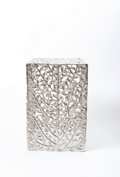 TABURET, kov, 30/43,5/30 cm Ambia Home - Taburety