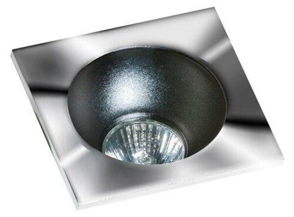 Stropní bodové podhledové svítidlo AZzardo Hugo 1 downlight chrome AZ1734 GU10 1x50W IP20 chromové