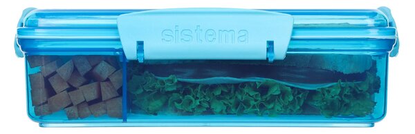 Sistema Krabička na svačinu se 3 oddíly 975 ml Barva: modrá
