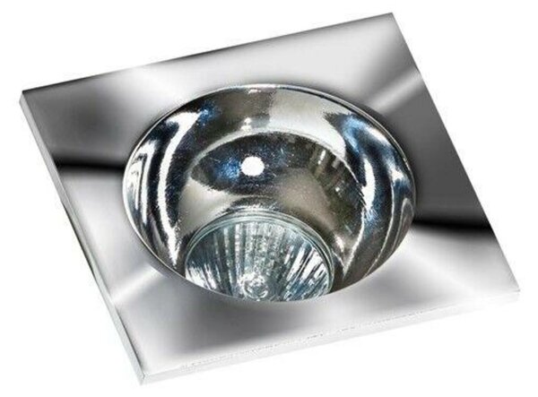 Stropní bodové podhledové svítidlo AZzardo Hugo 1 downlight chrome AZ1734 GU10 1x50W IP20 chromové