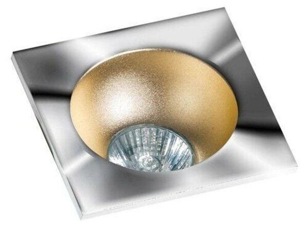 Stropní bodové podhledové svítidlo AZzardo Hugo 1 downlight chrome AZ1734 GU10 1x50W IP20 chromové