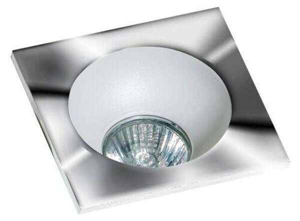 Stropní bodové podhledové svítidlo AZzardo Hugo 1 downlight chrome AZ1734 GU10 1x50W IP20 chromové