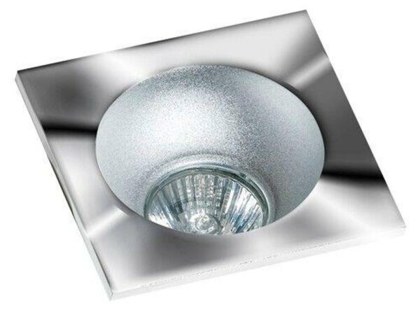 Stropní bodové podhledové svítidlo AZzardo Hugo 1 downlight chrome AZ1734 GU10 1x50W IP20 chromové