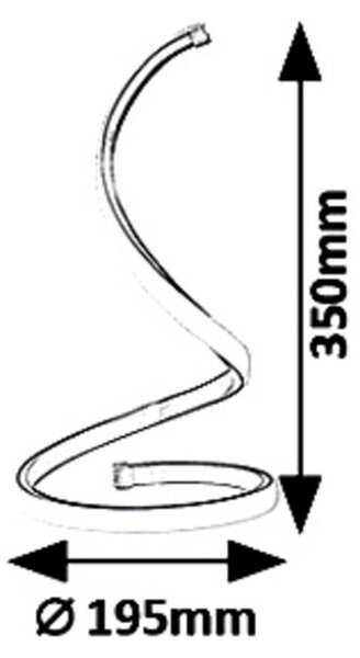 Rabalux stolní lampa Anais LED 4,8W 5470