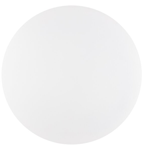Nova Luce Bílé kovové venkovní nástěnné LED světlo Cooper 30 cm
