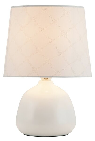 Rabalux stolní lampa Ellie E14 1x MAX 40W bílá 4379