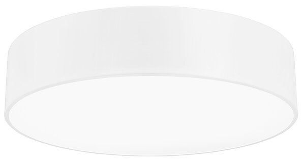 Nova Luce Bílé kovové stropní světlo Finezza 45 cm