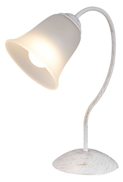 Rabalux stolní lampa Fabiola E27 1x MAX 40W antikovaná bílá 7260