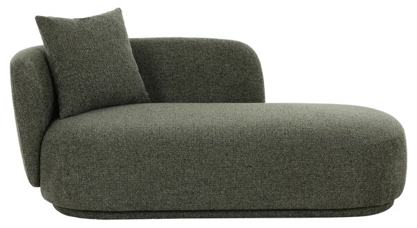 LÉTO -15% Nordic Living Zelená lenoška Mykonios 175 cm