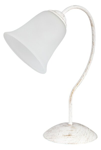Rabalux stolní lampa Fabiola E27 1x MAX 40W antikovaná bílá 7260