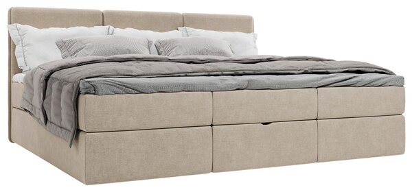 POSTEL PRO CELOU RODINU, 270/200 cm, béžová MID.YOU - Postele s úložným prostorem, Online Only