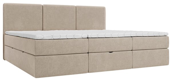 POSTEL PRO CELOU RODINU, 270/200 cm, béžová MID.YOU - Postele s úložným prostorem, Online Only