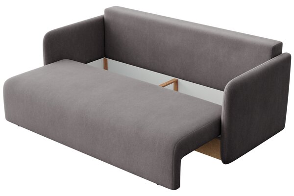 -25 % Dny MOMENTI– Rodier Šedá rozkládací pohovka Chaum 220 cm