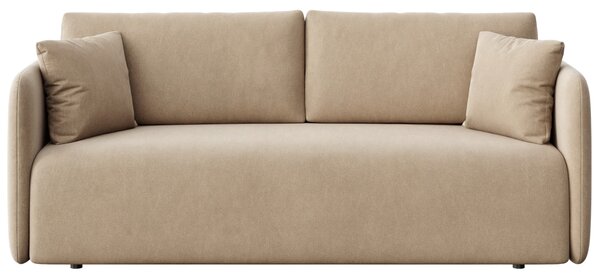 -25 % Dny MOMENTI– Rodier Světle hnědá rozkládací pohovka Chaum 220 cm