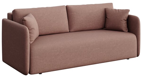 -25 % Dny MOMENTI– Rodier Růžová rozkládací pohovka Chaum 220 cm