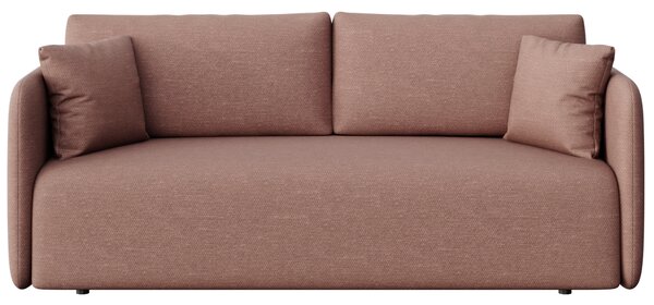 -25 % Dny MOMENTI– Rodier Růžová rozkládací pohovka Chaum 220 cm