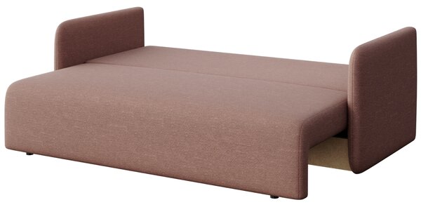 -25 % Dny MOMENTI– Rodier Růžová rozkládací pohovka Chaum 220 cm