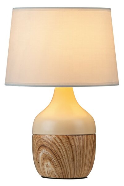 Rabalux stolní lampa Yvette E14 1x MAX 40W béžová 4370