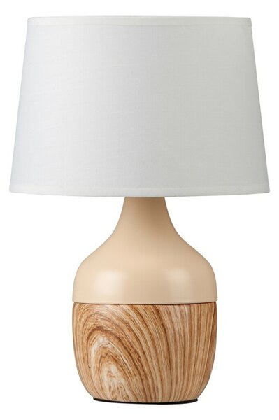 Rabalux stolní lampa Yvette E14 1x MAX 40W béžová 4370