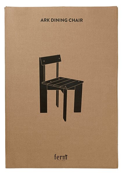 FERM LIVING Jídelní židle Ark, Blue