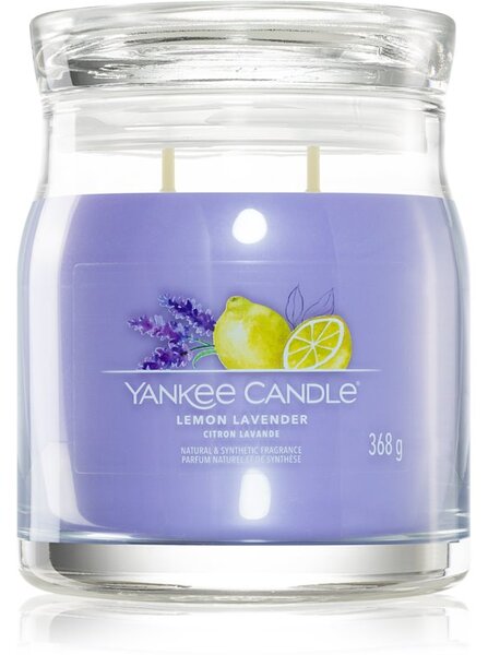 Yankee Candle Lemon Lavender vonná svíčka Signature 368 g