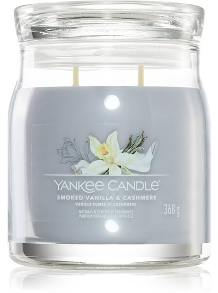 Yankee Candle Smoked Vanilla & Cashmere vonná svíčka 368 g