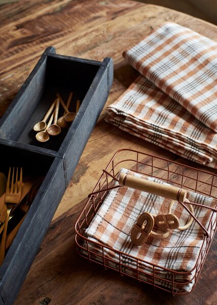 Úložný box z recyklovaného dřeva Black