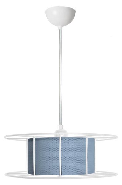 Stropní lampa Spool Hang White barva stínidla: modrá