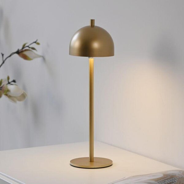 JUST LIGHT Kolekce Schöner Wohnen LED stolní lampa Bellies zlatá barva 3000K