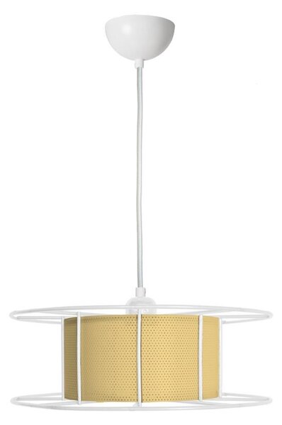 Stropní lampa Spool Hang White barva stínidla: žlutá