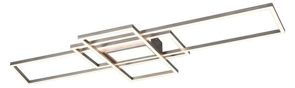 Trio Leuchten IRVINE LED stropní svítidlo nikl, 7100 lm, 60 W