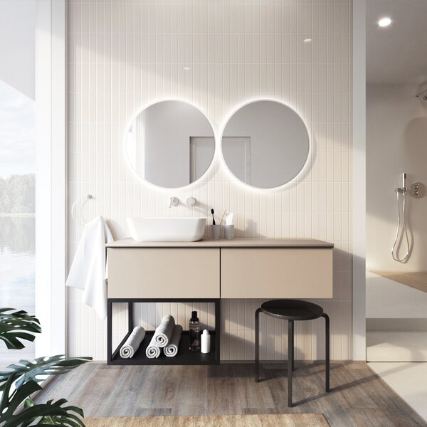 Elita Look skříňka 60x44.9x28.1 cm pod umyvadlo závěsná béžová RE010603027020