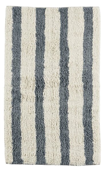 Koupelnová předložka Tufted Dusty blue Stripes 50 × 80 cm
