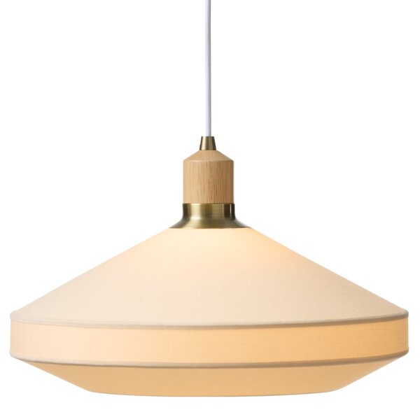 Halo Design Krémově bílé závěsné světlo Paris Soft 40 cm