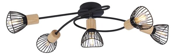 PONY Stropní svítidlo, 5 × 25 W, E14