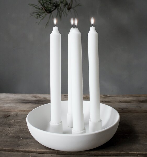 Storefactory Scandinavia Keramický svícen Granholmen - White SF142
