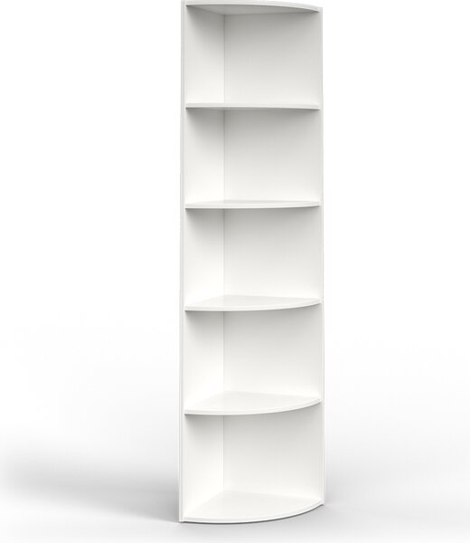 Rohová police Vicco Ecki Bílá 40 x 180 cm, Model 25377