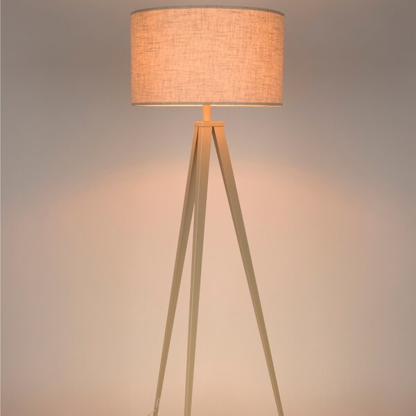 -25 % Dny MOMENTI– Zuiver Béžová stojací lampa TRIPOD 157 cm